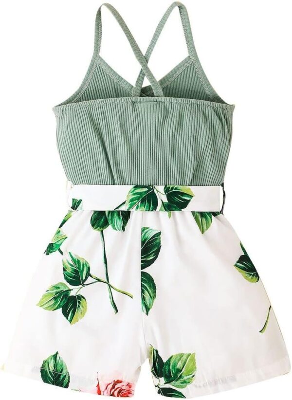 Tearfuty Toddler Girl Clothes Baby Girl Sleeveless Romper One-piece Jumpsuit Summer Clothes Set - Image 7