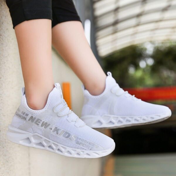 Children's Sports Shoes Boys' Basketball Shoes Sports Running Shoes - Image 5