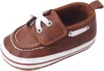 Newborn Baby Boys Girls First Walker Crib Shoes Soft Sole Infant Sneaker Toddler Oxford Dress Moccasins Pre-Walker Shoes-Clearance