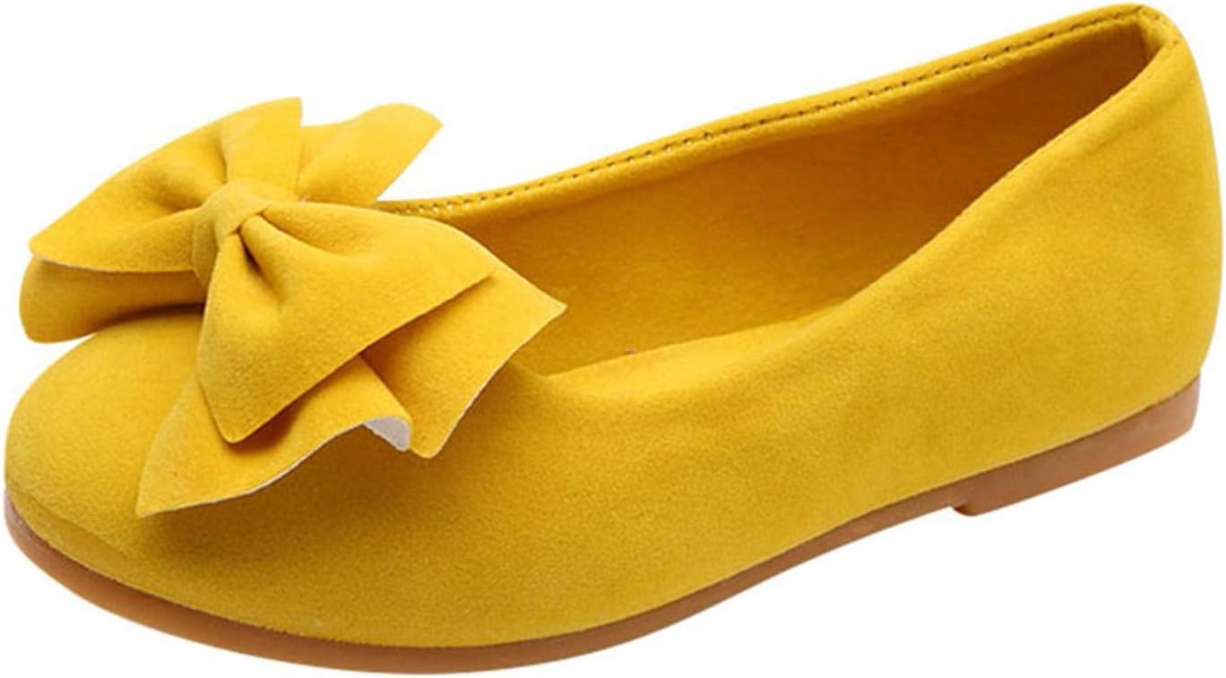 61SPegPO0LL._AC_SL1500_.jpg Girls Shoes Size 38 Bowknot Princess Soft Baby Solid Shoe Kid Children Single Baby Shoes Girls School Shoe Size 11 Kids - Image 1