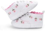 Leather Wedding Loafers Crib Shoes Floral Canvas Soft -Slip Baby Shoes Shoes for Boys Size 6 - Image 2