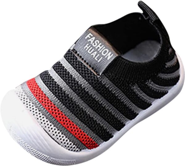 Baby Shoes 6-12 Months Boys Toddler Shoes Canvas Shoes Kids First Walking Shoes Leisure Shoes Soft Sole Non-Slip Baby Shoes Single Shoes Girls Flat Shoes Loafers - Image 2