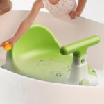 Baby Bath Seat, Nonslip Motorcycle Shaped Toddler Stool, Stable, Comfortable Bathroom Shower Chair for Babies, Secure Design for Easy Bath Time Fun and Safety, 14.57x10.71 Inches - Image 5