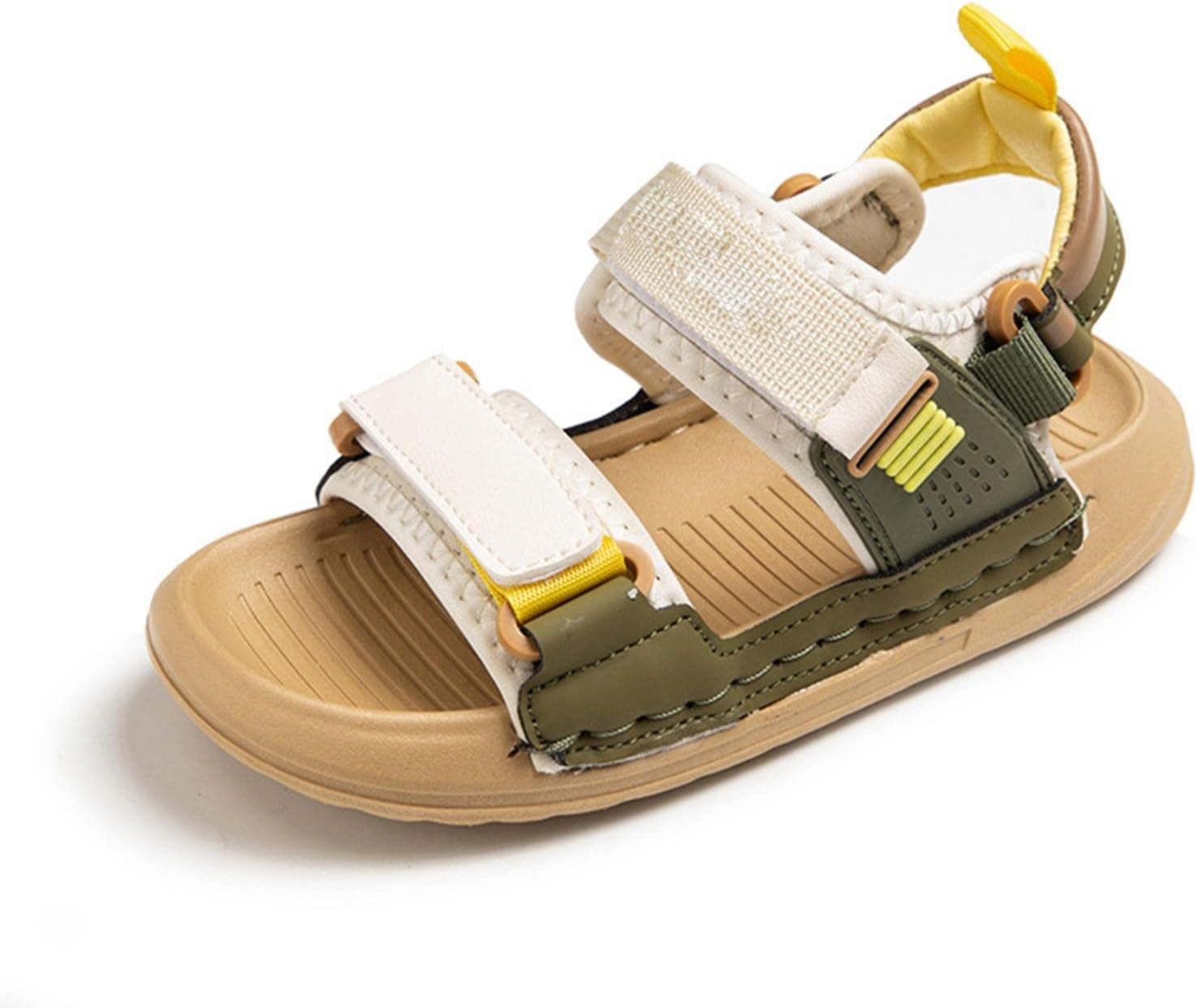 61TCUIRAt1L._AC_SL1500_.jpg Kids Fashion Sandals Boys' Sandals Summer Open Toed ' Sports Sandals Soft Sole Mid Size Casual Shoes Suit Daily Wear - Image 1