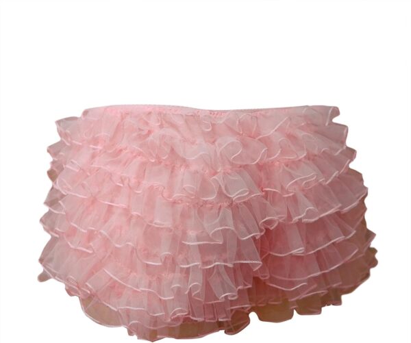 FeMereina Womens Lace Trim Layered Ruffle Lolita Bloomers Coquette Sexy Boy Shorts Y2k Bubble Frilly Pumpkin Fairy Bottoms - Image 7