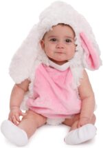 Dress Up America Baby Plush Bunny Cozy Rabbit - Beautiful Dress Up Set for Role Play