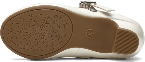 DREAM PAIRS Girls Mary Jane Low Heel Princess Flower Wedding Party Pump Dress Shoes - Image 6