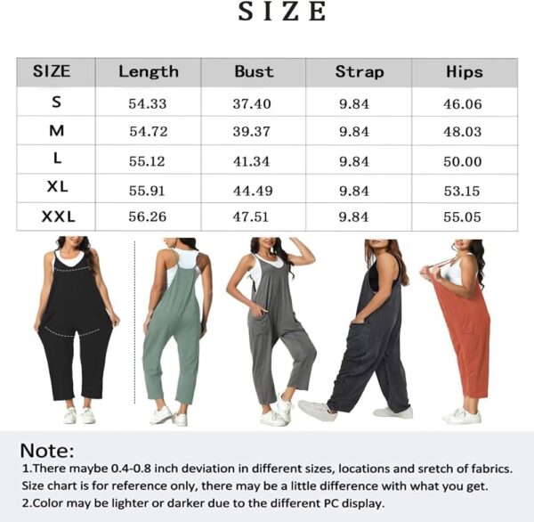 DabinFa Maternity Jumpsuit,Pregnancy Jumpsuit,Oversized Overalls Pregnancy for Women,Oversized Jumpsuit - Maternity - Image 3
