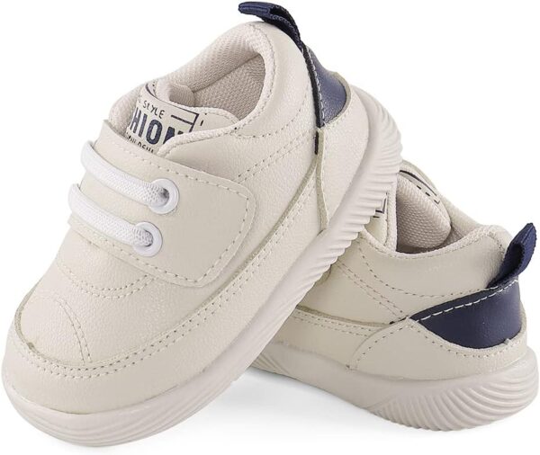 LACOFIA Baby Boys Girls First Walking Shoes Toddler Anti-Slip Rubber Sole Sneakers - Image 4