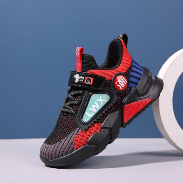 Boys Basketball Shoes Boys Sneakers Men's Basketball Shoes Lining High Top Sport Shoes for Unisex Kids - Image 3