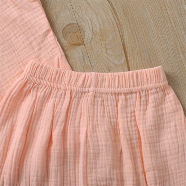 AYIYO Toddler Outfits Unisex Girls Boys Baby Cotton Linen Blend Tank Tops and Bloomers - Image 8