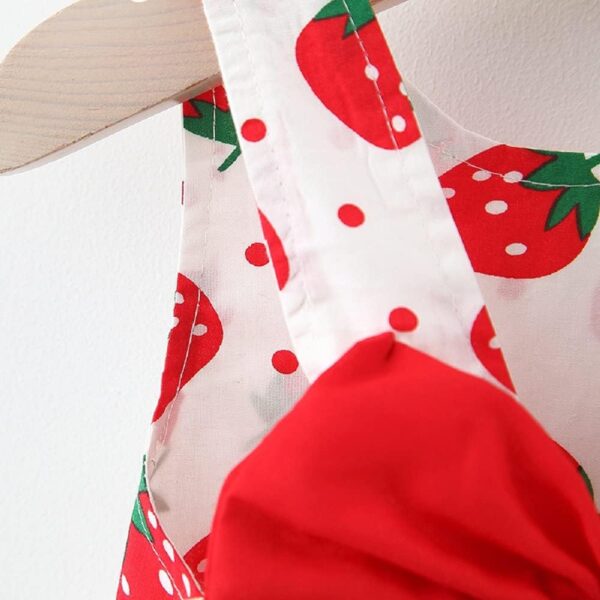 MAMIMAKA Toddler Baby Girl Sleeveless Bow Princess Dress Cute Sweet Floral Sundress for 3M-3Y - Image 3