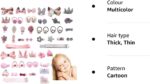 54 PCS Baby Hair Clips Set for Little Girls，VEGCOO Hair Rops Barrettes, Baby Girls Hair Accessories for Baby Girls Toddlers Kids Children as Birthday Christmas Children's Day Gift - Image 7
