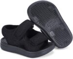 MK MATT KEELY Unisex Kids Summer Sandals Baby Anti-Slip Open Toe Adjustable Walking Shoes for Boys Girls - Image 4