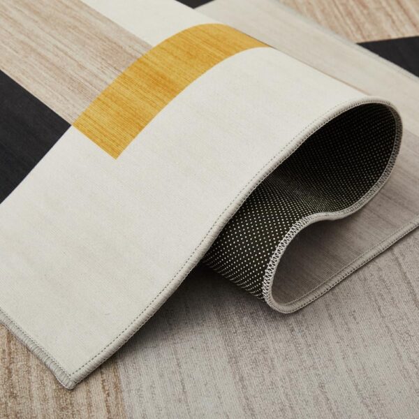 Rugs Living Room Indoor Bedroom Rug Soft Touch Premium Quality Geometric Style Printed Area Rug Modern Floor Carpet (60x110cm, Milo) - Image 5