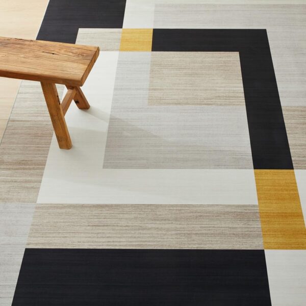 Rugs Living Room Indoor Bedroom Rug Soft Touch Premium Quality Geometric Style Printed Area Rug Modern Floor Carpet (60x110cm, Milo) - Image 7