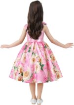 Cichic Girls' Party Flower Wedding Elegant Formal Dress 2-10 Years - Image 2