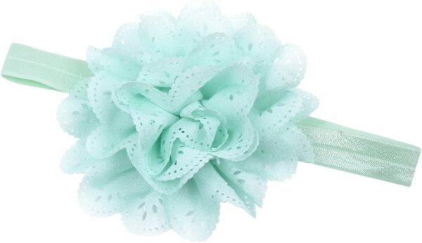 ranrann Infant Baby Girls Tulle Ruffle Bowknot Cake Smash Bloomer Diaper Cover and Flower Headband Set Photography Costume - Image 3