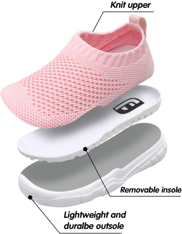 JIASUQI Toddler Shoes Boys Girls Slip On Shoes Kids Lightweight Breathable Sneakers - Image 5