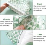 ACMEDE Baby Girl Ruffle Bloomer Briefs Panties Infants Toddlers Cute Animal Floral Underwear Baby Girls Frilly Knickers Undies Bloomers Cotton Ruffled Underpants Nappy Cover Pants 4 Pack - Image 5