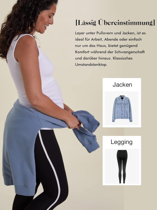 Love2Mi 3 Pcs Maternity Top Maternity Clothes Maternity Top Maternity Shirt - Image 5