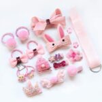 54 PCS Baby Hair Clips Set for Little Girls，VEGCOO Hair Rops Barrettes, Baby Girls Hair Accessories for Baby Girls Toddlers Kids Children as Birthday Christmas Children's Day Gift - Image 4
