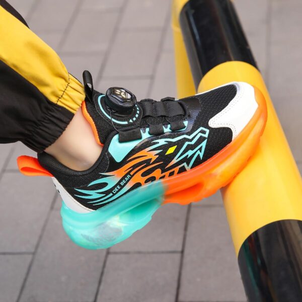 Boys Trainers 2023 Kids Sneakers Breathable Walking Tennis Sneakers Lightweight Comfort Non-Slip Running Casual Athletic School Sport Shoes - Image 5