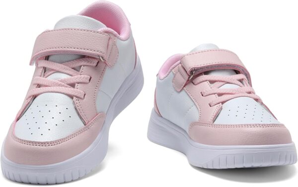 RTOUNT Unisex Kids Trainers Boys School Walking Tennis Shoes for Girls Running Adjustable Strap Sneakers - Image 5