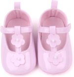 Size 8 Toddler Girl Shoes Infant Girls Baby Newborn Sneakers Cute Flower Design Walking Shoes Flat Dress Shoes Boys Sneakers Size 4 - Image 3