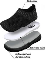 JIASUQI Toddler Shoes Boys Girls Slip On Shoes Kids Lightweight Breathable Sneakers - Image 5