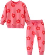 SERENYOU Kids Tracksuit Boys Girls Sweatshirt Joggers Suit