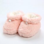 VYLYNL Boy Toddler Size 5 Boots Toddler Winter Plush Thickened Baby Shoes Soft Sole Warm Girls Socks Cotton Shoes For Babys Girls Infant Size 4 Shoes - Image 2