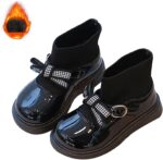 Soft Non-Slip Sock Shoes Girls Evening Shoes Single Shoes Loafers Soft Sole Girls Princess Shoes Non-Slip Baby Shoes Children's Shoes Barefoot Shoes Girls - Image 2