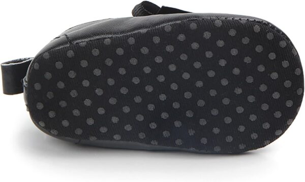 Baby Girls First Walking Shoes with Bowknot Soft Sole Newborn Loafers Autumn Round Head Leatherwear Flat Shoes Anti-Slip Princess Wedding Dress Mary Jane Shoes Infant Toddler Shoes - Image 3