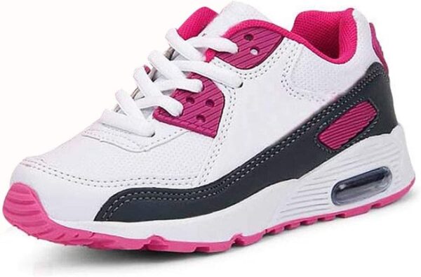 Daclay Kids Trainers Boys Girls Black Running Shoes Walking Outdoor Sports Sneakers 9 Toddler 5 Big Kid - Image 2