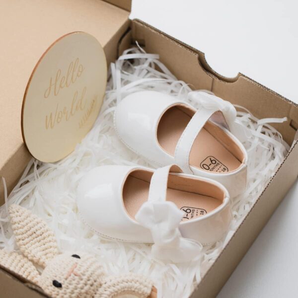 Sonsage Infant Baby Girls Bowknot Mary Jane Toddler PU Leather Soft Sole Princess Wedding Dress First Walking Flats Prewalker Newborn Ballet Shoes - Image 7