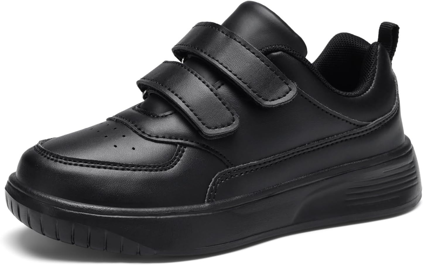 61c0-T5vujL._AC_SL1500_.jpg RTOUNT Unisex Kids Trainers Boys Running Adjustable Strap Sneakers School Girls Walking Tennis Shoes - Image 1