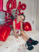 Derouetkia Toddler Baby Girl Summer Clothes Short Tops + Floral Print Skirt Outfit Set - Image 4