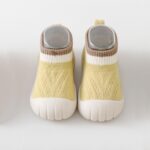 HEOXIN Baby Girls Boys First Walking Shoes, 01, Pink/Green/White/Yellow/Blue, S/M/L - Image 2