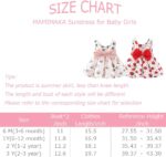 MAMIMAKA Toddler Baby Girl Sleeveless Bow Princess Dress Cute Sweet Floral Sundress for 3M-3Y - Image 6