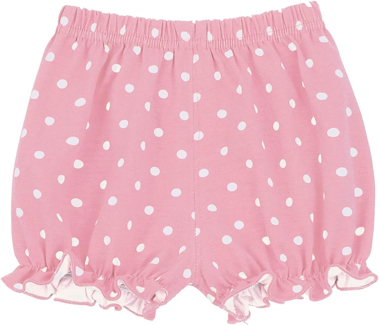 61cV3f9QjfL._AC_SL1500_.jpg TiaoBug Newborn Baby Girls Polka Dots Bloomers Diaper Cover Shorts Loose Harem Pants - Image 1