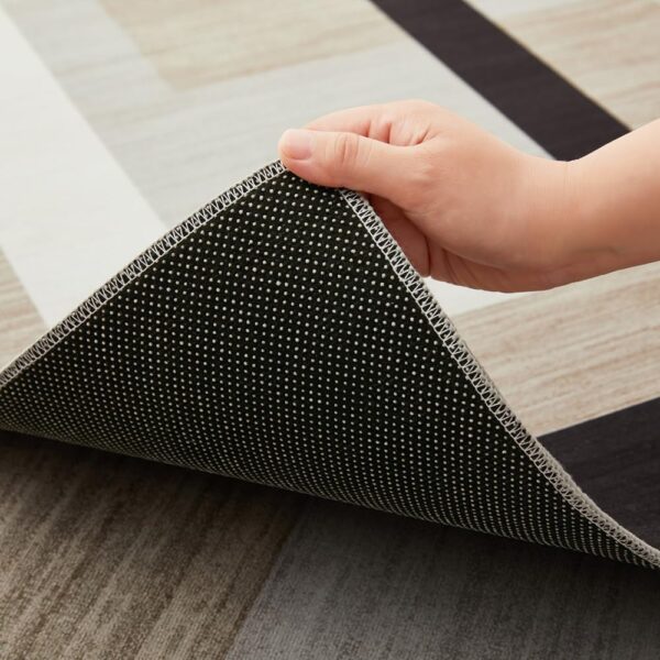 Rugs Living Room Indoor Bedroom Rug Soft Touch Premium Quality Geometric Style Printed Area Rug Modern Floor Carpet (60x110cm, Milo) - Image 2