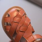 HAOLEI Infant Baby Boys Girls Summer Sandals Closed Toe Gladiator Roman Sandals Soft Sole First Walking Shoes Anti Slip Casual Crib Flat Shoes Prewalkers Toddler 1-6 Years - Image 2