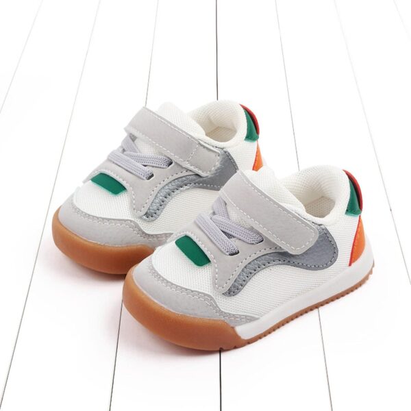 Clearance UK Toddler Shoes Baby Boys Girls Cute Fashion Breathable Mesh Non-Slip Soft Bottom Sports Casual Shoes - Image 2