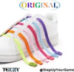 TEEZY No Tie Shoe Laces for Trainers | Premium Elastic Weave & Quick Lock Buckle | Flat Shoe Laces For Adults & Kids | Elastic Shoelaces Black White Laces No Tie | ORIGINAL - Image 4