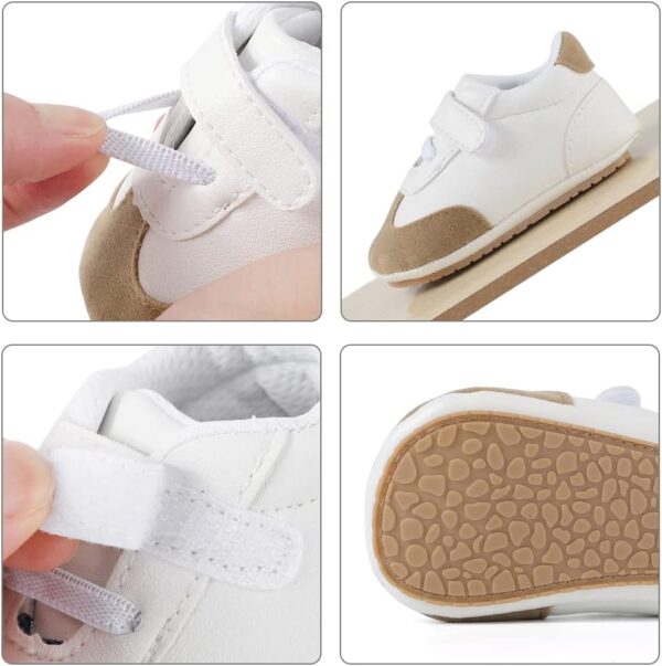 MASOCIO Baby Boy Girl First Walking Shoes Infant Anti Slip Trainer Sneakers - Image 6