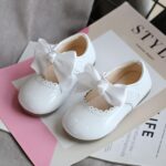 Princess Shoes Girls Mary Jane Flat Shoes Sequin Party Shoes Wedding Birthday Dress Shoes Cosplay Shoes Anti-Slip Soft Sole Prewalker Shoes for Toddlers Kids 3 11 UK Child - Image 2