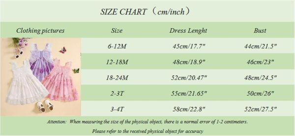 Toddler Baby Girl Summer Butterfly Wings Dress Sleeveless Princess Tutu Dress Fairy Layered Ruffle Birthday Dresses - Image 7
