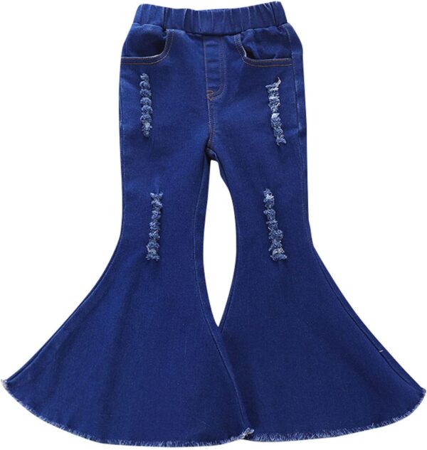 CHENSIYU Kids Boys Girls Brown Trousers Boys Baby White Joggers Boys Lightweight Bloomer Trousers Girls White Bottoms Baby Boys Clothes Toddler Pants Girls 2-3 - Image 4