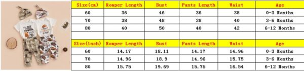 RWYBEYW Western Newborn Baby Boy Cowboy Outfit Boots/Hat/Cow Print Romper Bodysuit+Long Pants +Cap 3Pcs Summer Clothes Set - Image 2